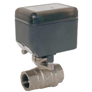 Kobold 2-Way Brass Ball Valve with Actuator, KUE-CO